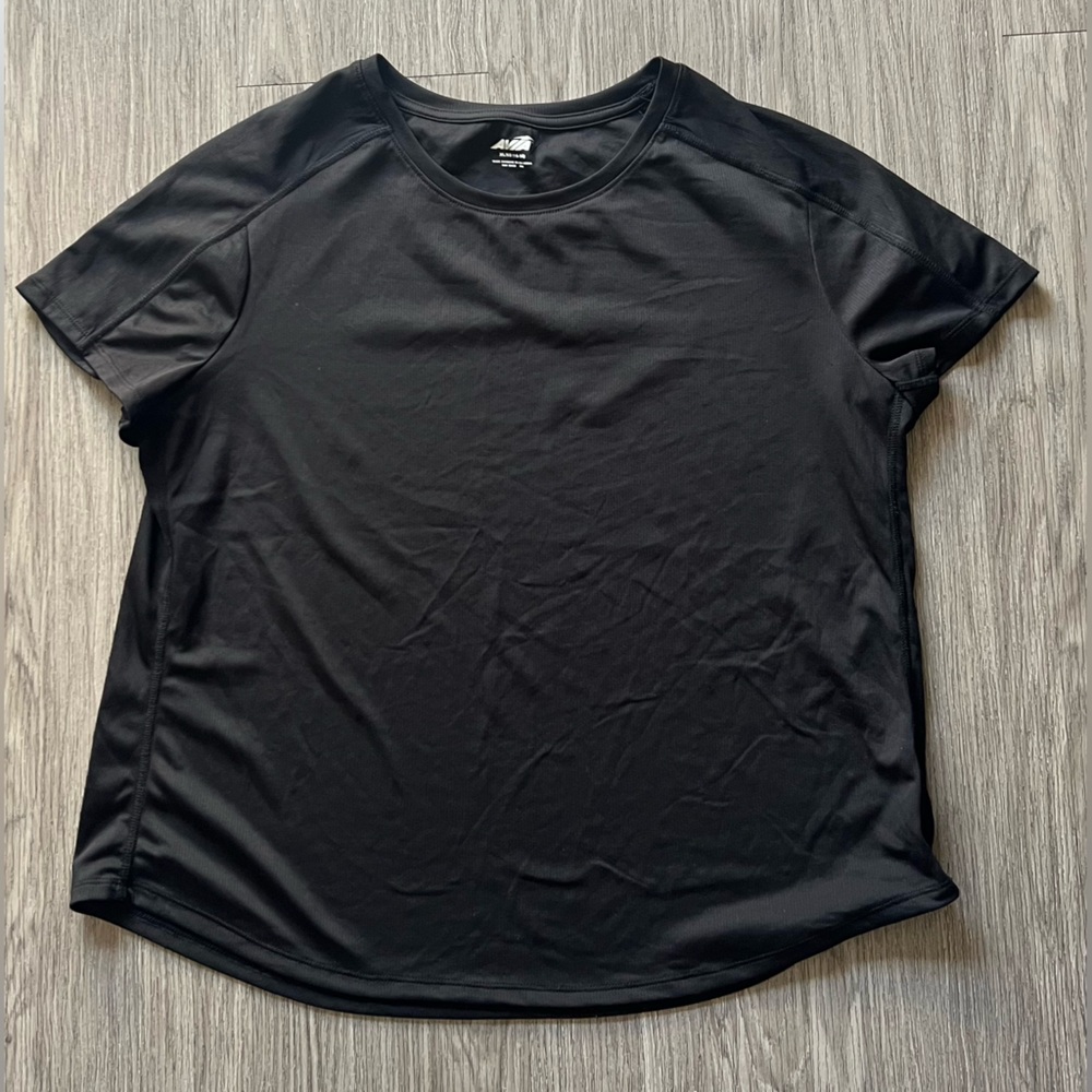 Avia Black Short Sleeve Women's Tee